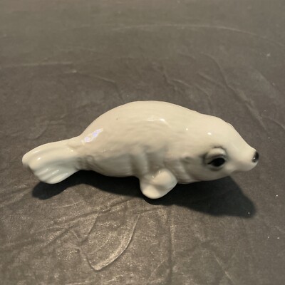 Goebel Porcelain Seal Pup Figurine 3.5 