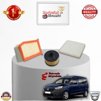 Kit Wartungssatz Filter Dacia Dokker 1.2 Tce 85KW 115CV Ab 2015