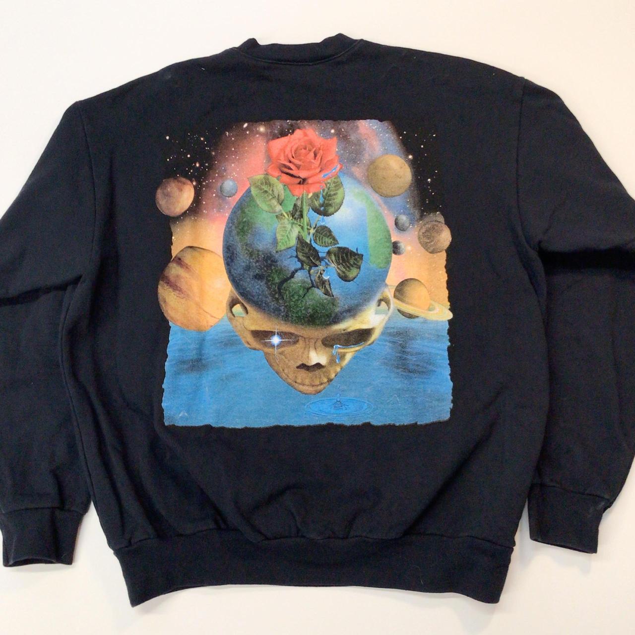 Online Ceramics Mens Black Multi Color Knit Jumper Sweater  -image