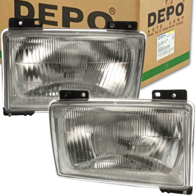 Depo Scheinwerfer Set Links und Rechts für Fiat Ducato 90-94 frontscheinwerfer 