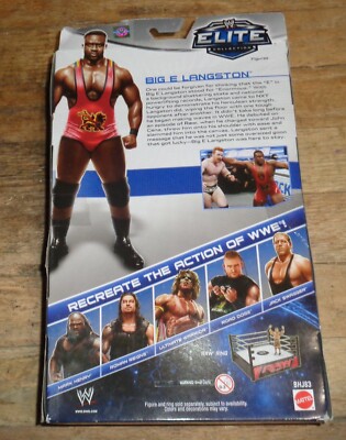 2013 WWE Mattel Big E Langston Elite Wrestling Figure Series 26