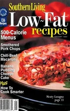 Southern Living LOW-FAT RECIPES  - 136 Kitchen Tested Recipes - January 1997