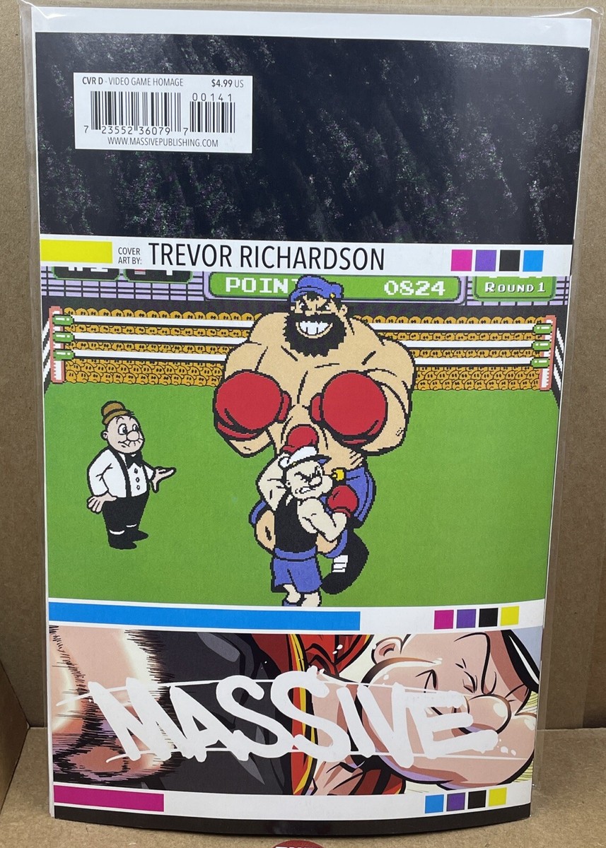 Eye Lie Popeye #1 Richardson Mike Tyson Punch Out Homage