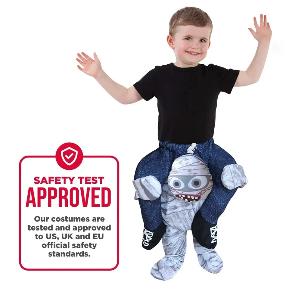 Детский костюм мумии свиньи 2-4 года для младенца ясельного возраста милый костюм для верховой езды на Хэллоуин - Изображение 2 из 4