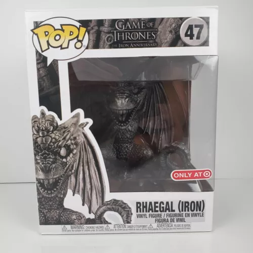Funko Pop Game Of Thrones Rhaegal Iron Anniversary #47 Target Exclusive
