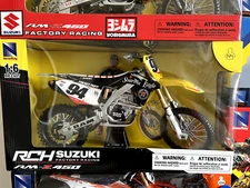 New Ray 1:6 Motorcycle Toy RCH Suzuki Soaring Eagle Ken Roczen #94 Motocross