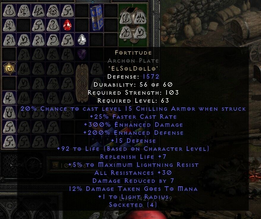 Diablo II Resurrected Fortitude AP PC/PS4/PS5/XBOX 1-1 P RES Diablo II Resurrected Fortitude AP PC/PS4/PS5/XBOX 1-1 P RES