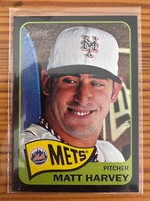 2014 Topps Heritage - Black Border - Matt Harvey - #THC-490 - SP