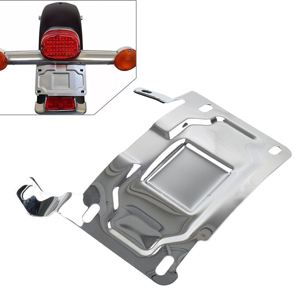License Plate Relocation Mount Fit Harley Heritage Softail Classic