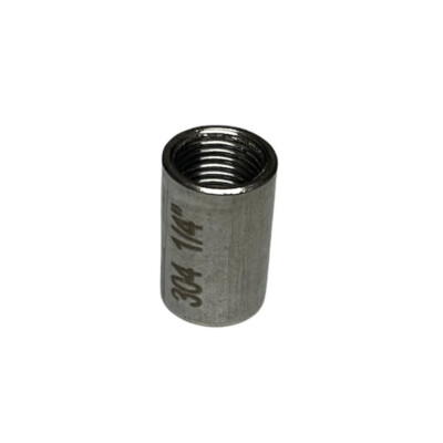 1/4  BSP Cast Pipe Fitting Coupling Female Threaded 304 Stainless Steel Adapter