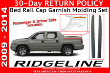 Genuine Oem Honda Ridgeline Improved Bed Rail Cap Molding Set 06-14 Pair Caps