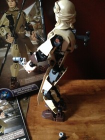 LEGO Star Wars Buildable Figure REY 75113 w/ Box & Manual