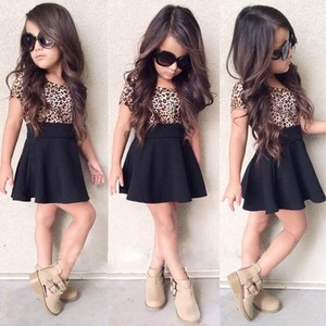 girls fancy black dress