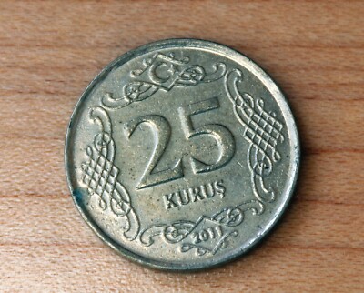 2011 Turkey 25 Kurus