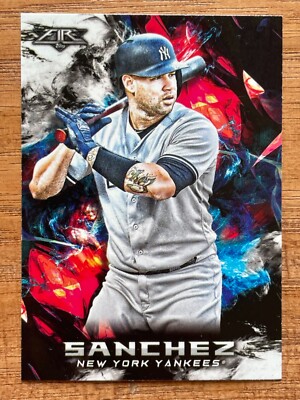 2018 TOPPS TARGET FIRE BASEBALL GARY SANCHEZ CARD