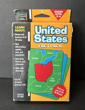Learning Horizons United States Fact Pack Cards For Learning