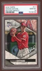 SHOHEI OHTANI 2018 TOPPS BASEBALL #II-7 "INSTANT IMPACT" ROOKIE CARD PSA 10