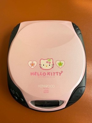 KENWOOD DPC-391KT Portable CD Player Hello Kitty '98 release Used