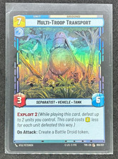 Multi-Troop Transport Foil Star Wars Unlimited TWI-EN 068/257