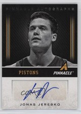 2013-14 Panini Pinnacle Auto Jonas Jerebko #107 Auto 2w8