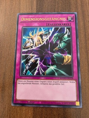 Yu-Gi-Oh! MAGO-DE158 Dimensionsgefängnis Rare, NM, 1st Ed
