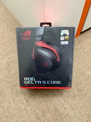 ASUS ROG Delta S Core Gaming Headset Over-Ear Black 7.1 Surround Unused