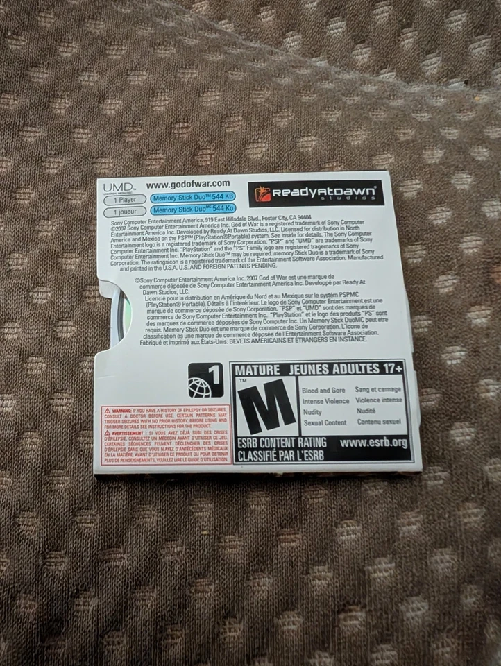 God Of War Chains Of Olympus UMD PSP - Image 2 of 2