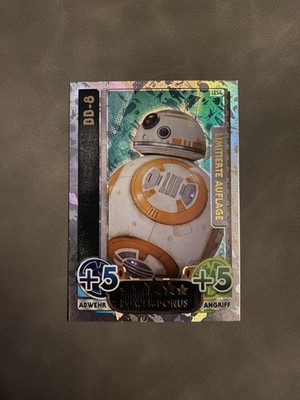 Star Wars Force Attax Serie 4 Erwachen Der Macht LESA BB-8 Limitierte Karte