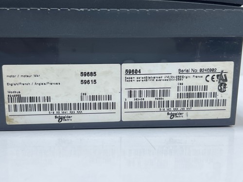 SCHNEIDER Merlin Gerin SEPAM 59604 S10MD XXX JXX XNT (Para piezas) - Imagen 6 de 9