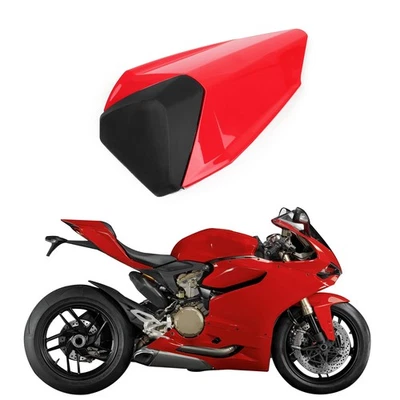 Capot de siège arrière pour Ducati 899 1199 Panigal 2012-2015 RED EF03 - Photo 1/3