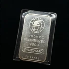 Vintage Engelhard 1 oz .999 Silver Bar Small “E” in Globe S/N #FB89981