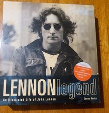 Lennon Legend Illustrated John Lennon by James Henke with Memorabilia Inserts