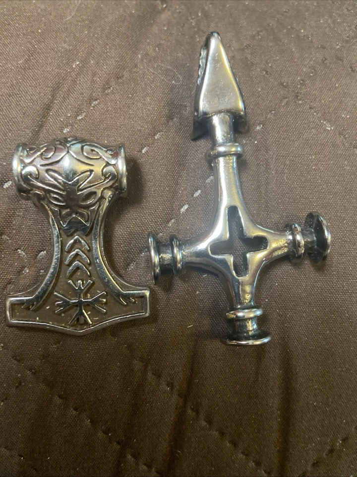 Lot of 4 Grimfrost Thors Hammers. No Chain Included. Used, VGC. Made In Sweden - Image 4 of 4