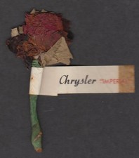 1953 Chrysler Imperial Dealer Promotional Rose