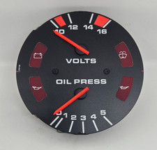 1978 Porsche 928 Voltsoil Pressure Combo Gauge - Tested Working