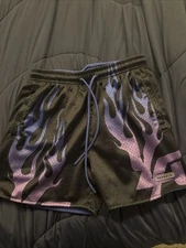 Youngla Purple Flame Shorts