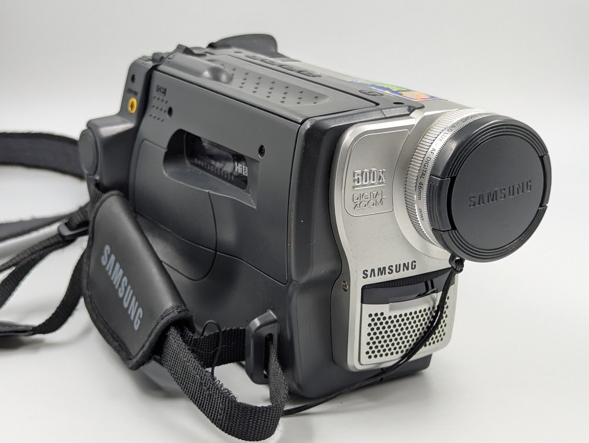 Samsung VP-L610 8mm, Hi8 Camcorder - 500x Digital Zoom - Used
