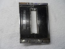 1967 Chevy Camaro Center Console Automatic Shifter Plate Black Oem Gm Scratches 1967 Chevy Camaro Center Console Automatic Shifter Plate Black Oem Gm Scratches