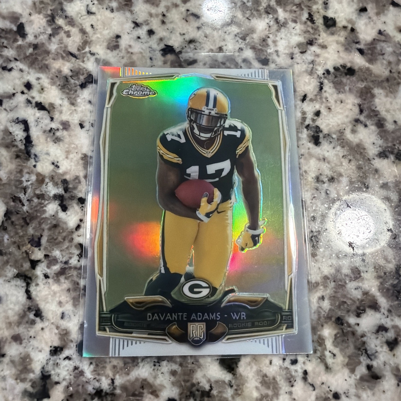 Davante Adams Topps Chrome #114 Refractor