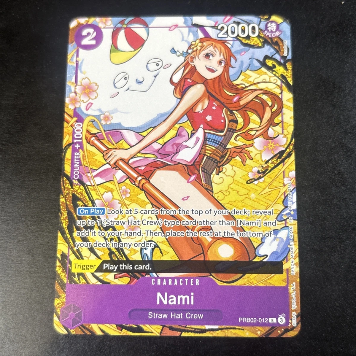 Nami PRB02-012 One Piece Promotion Cards for sale | eBay