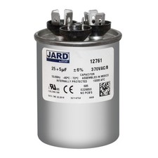 25 5 uf/MFD 370-440 VAC volts Round Dual Run Capacitor 50/60 Hz 12778