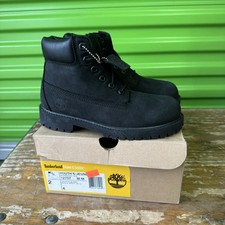 Timberland 6in Premium Boot Black Boots Classic 2 Youth New In Box With Defects