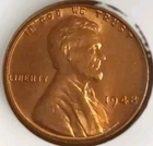 1948 Lincoln Wheat Cent GEM BU RED+Uncirculated 1c Coin Nice Luster Free Post