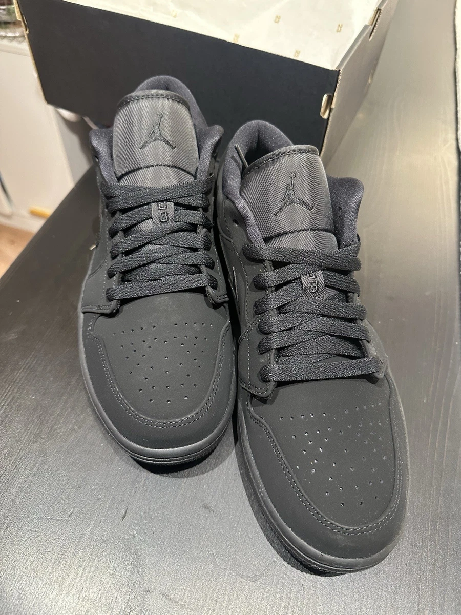 Jordan 1 Low Triple Black - 553558-056 for Sale | Authenticity