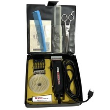 Vtg Wahl Clip Pet Small Animal Electric Clippers 9700 Dog Grooming Clipper Kit