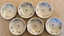 Set of 6 Johann Haviland Blue Garland Bavaria Traditions Fruit Bowls 5 1/8"