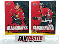 2025-26 Upper Deck Chicago Blackhawks Centennial YELLOW Parallel You Pick