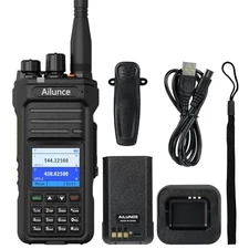  Ailunce HA1UV Ham Radio,Dual Band Handheld Radio,IP67 Waterproof Two Way Radio