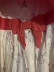 NWT Parisian Pink Dress Janie And Jack 7 Eiffel Tower Pony Matching Sweater Used — photo 6