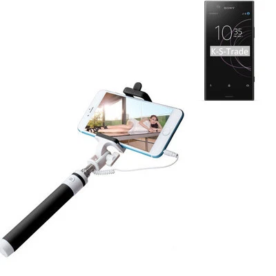 Selfie bâton / Selfie-Stick pour Sony Xperia XZ1 Compact, noir Manfrotto, perch - Photo 1/4